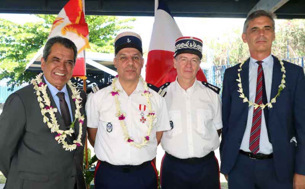 Jean-Michel Manzoni-Barrioz honoré et décoré