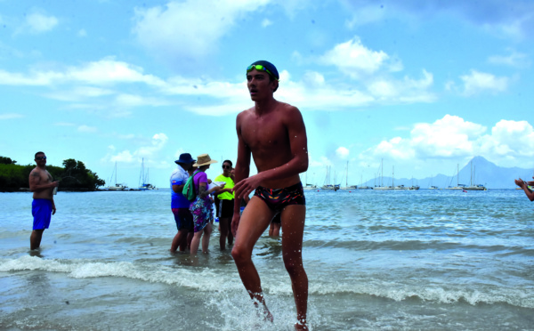 Nael Roux et Lili Paillisse remportent l'Open Water de Vaira'i