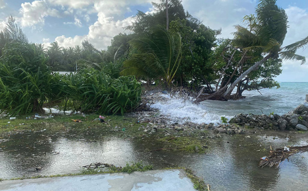 Des inondations liées au changement climatique frappent plusieurs archipels du Pacifique