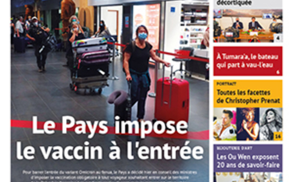 TAHITI INFOS N°2045 du 09 décembre 2021