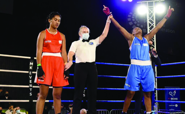 Hereani Temarono et Tautua Dauphin vice-champions de France de boxe