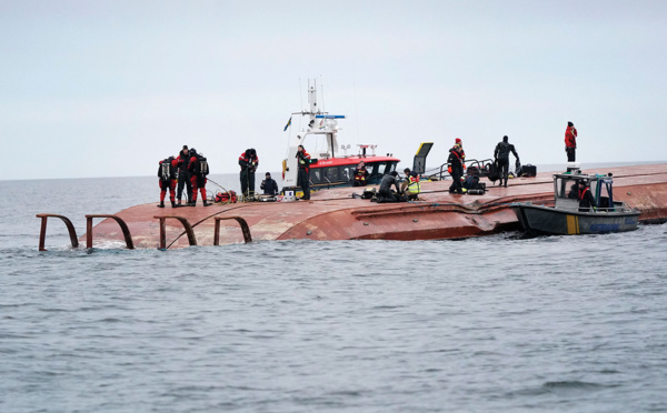 Suspicion d'ivresse après une collision mortelle entre deux cargos en mer Baltique