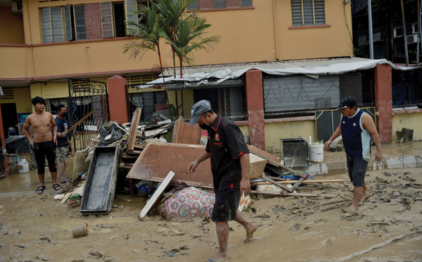 Malaisie: 29.000 personnes évacuées en raison d'inondations