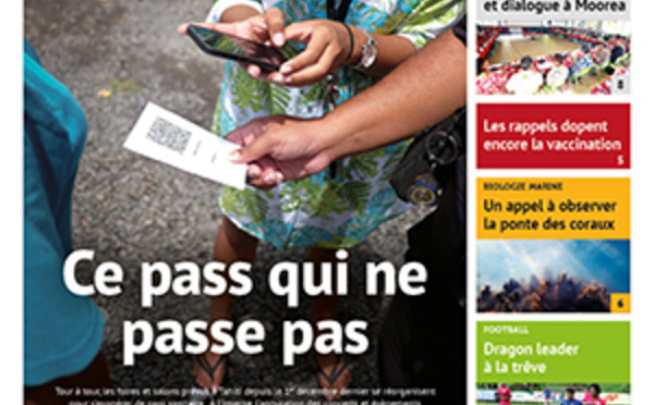 TAHITI INFOS N°2052 du 20 décembre 2021