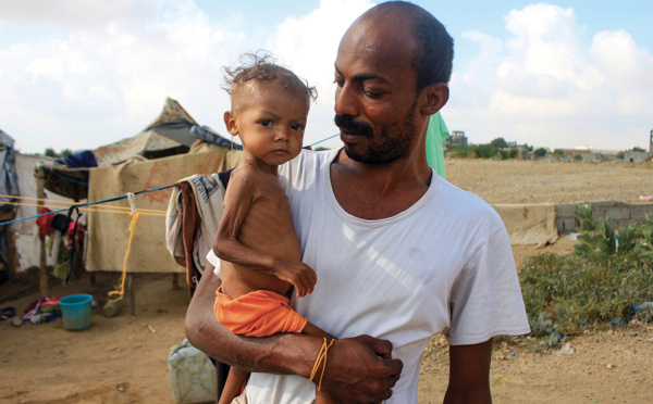 L'ONU "contrainte" de réduire l'aide alimentaire au Yémen faute de fonds nécessaires