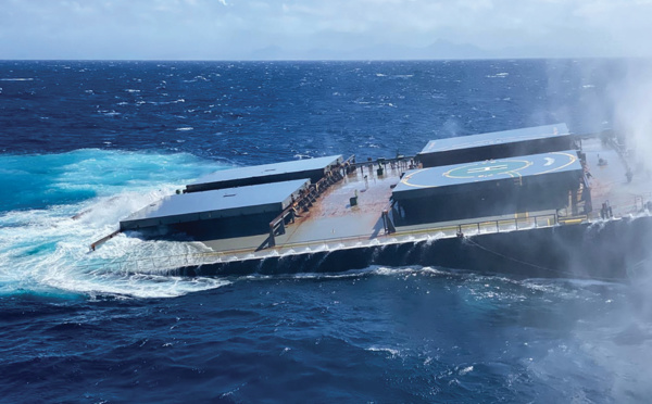 Marée noire à Maurice en 2020: le capitaine du Wakashio reconnu coupable