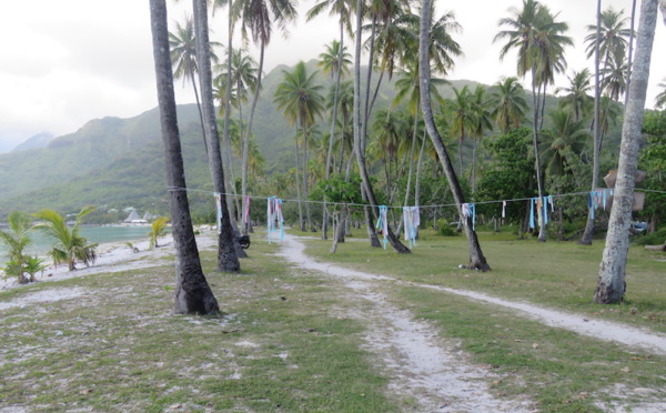 ​À Temae, les riverains continuent le combat
