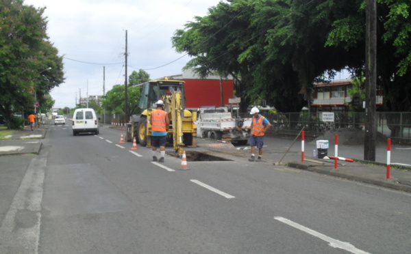 Eau potable 2014 : Des travaux pour la pose de 11 hydro-stabilisateurs à Pirae