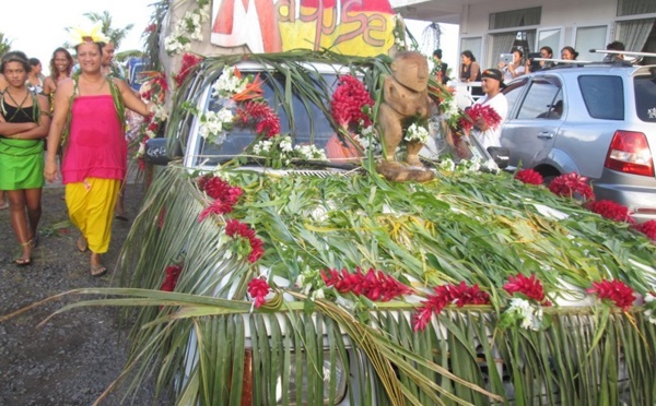 Animation à la presqu’île : quand les enfants de Tautira paradent …