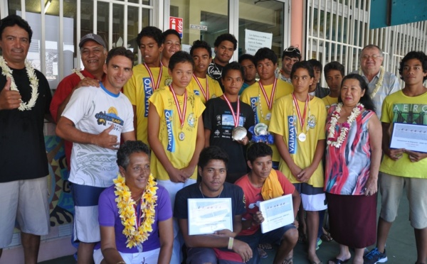 Collège Notre Dame des Anges, Champion de Polynésie de Va'a USSP 2013