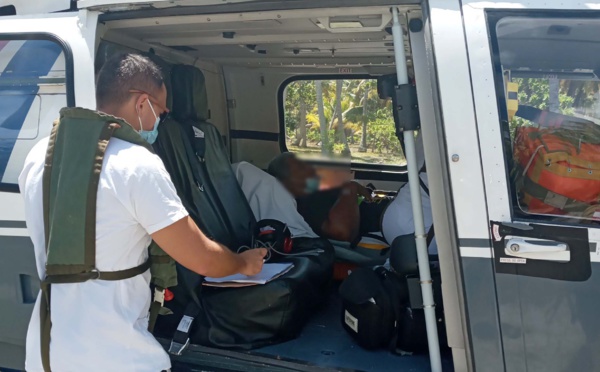 Un homme évasané en urgence au CHPF