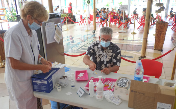 Le vaccinodrome de la Présidence prolongé cette semaine