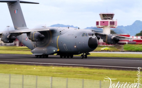 ​L'escale Covid de l'A400M
