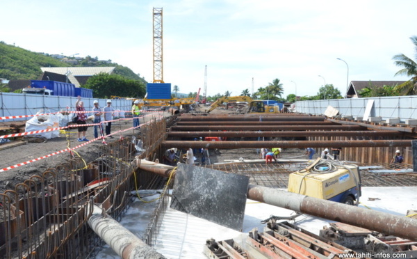 Le tunnel de Punaauia pourrait ouvrir dès septembre 2014