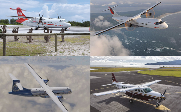 Ça se bouscule dans le ciel polynésien