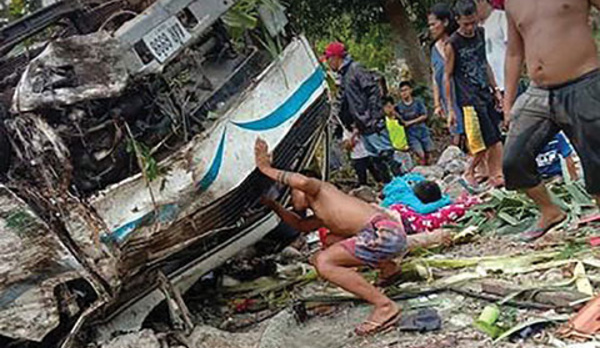 Onze personnes tuées dans un accident de camion aux Philippines