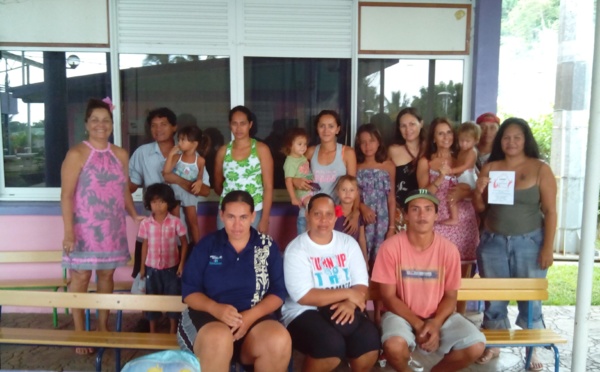 Oahei no Punaauia mène des actions de solidarité à Punaauia