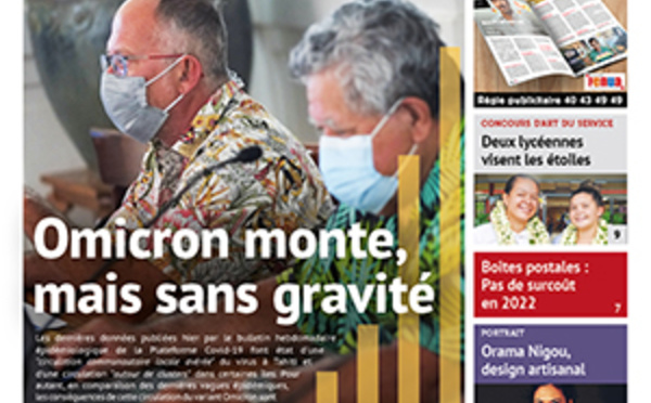 TAHITI INFOS N°2075 du 20 janvier 2022