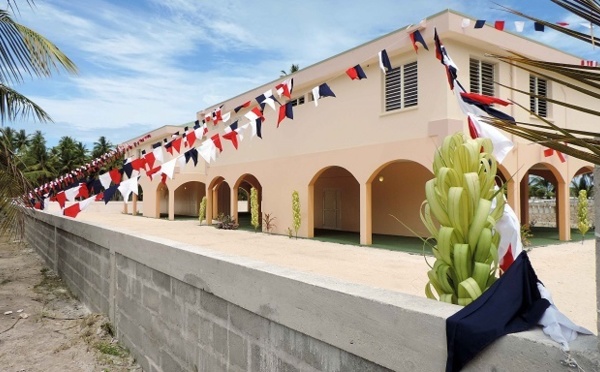 Atoll de Tatakoto : inauguration de l’abri anti-cyclonique et d’autres équipements