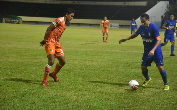 Dragon réduit à dix résiste à Pirae, Temanava enchaine face à Pueu