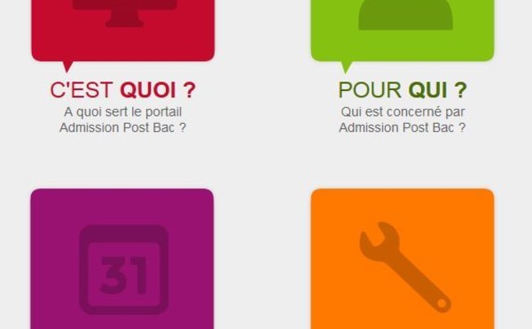 Lycéens : Début des pré-inscriptions sur Admission Post-Bac