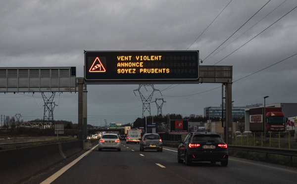 Le nord de la France affronte la tempête Franklin, 48 heures après Eunice