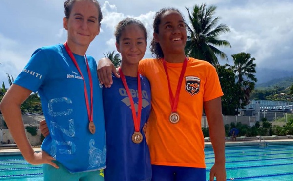 Lili Paillisse s'offre le record de Polynésie du 1 500 mètres nage libre