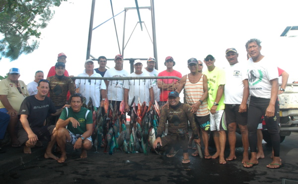 Pêche sous marine :  Championnat de Polynésie en individuel 2013  et sélectives pour le mondial  2014