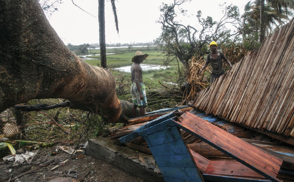 Le cyclone Emnati touche terre à Madagascar