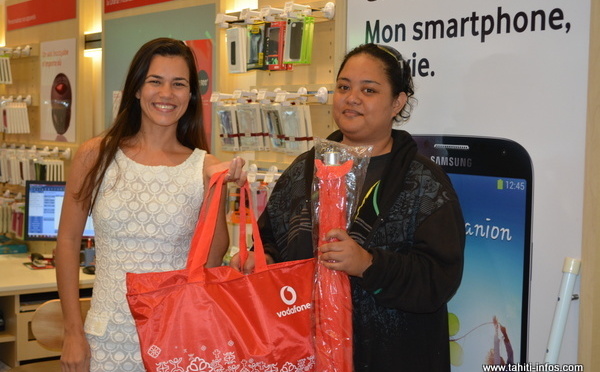 Vodafone: Henriette de Mahina gagne le pack plage, dernier tirage avant...la voiture!