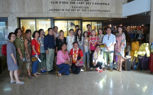 Echange scolaire: les établissements de Tahiti accueillent de jeunes élèves chinois