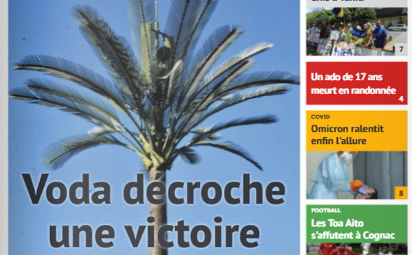 TAHITI INFOS N°2102 du 28 Février 2022