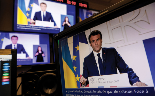 Macron : "nous ne sommes pas en guerre contre la Russie"