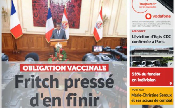 TAHITI INFOS N°2105 du 03 mars 2022