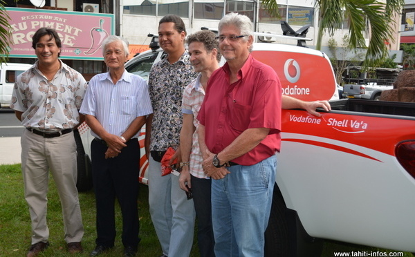 Vodafone: and the winner is... Raimana Bodin gagne la voiture!