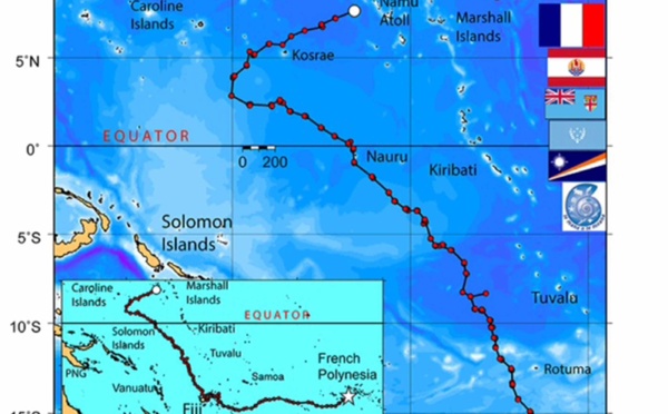 La tortue Ariti a déjà parcouru plus de 8 400 Kms (Communiqué)