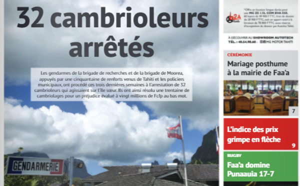 TAHITI INFOS N°2112 du 14 mars 2022