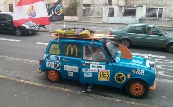 Un étudiant tahitien sur la route du 4L Trophy