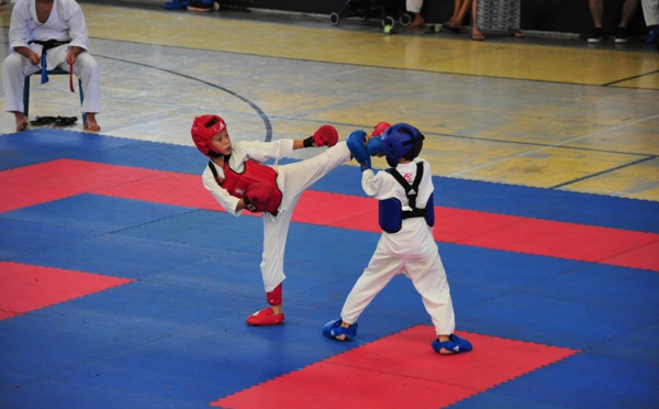 La part belle à la jeunesse aux championnats de Polynésie de karaté