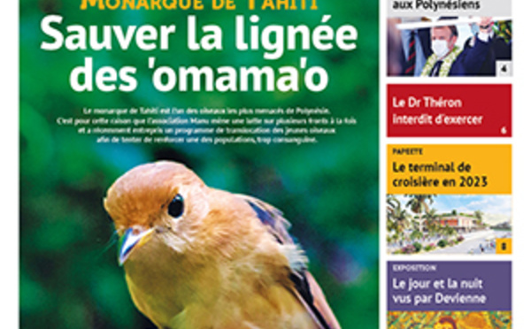 TAHITI INFOS N°2121 du 25 mars 2022