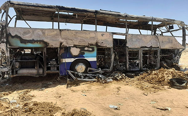 Dix morts dont quatre Français et une Belge dans un accident de car en Egypte