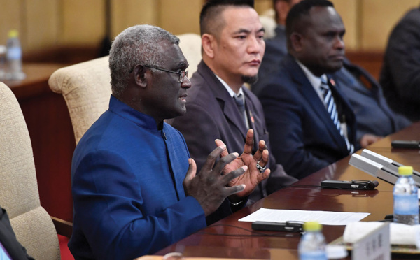 Pacifique: la Chine et les Îles Salomon signent un accord controversé