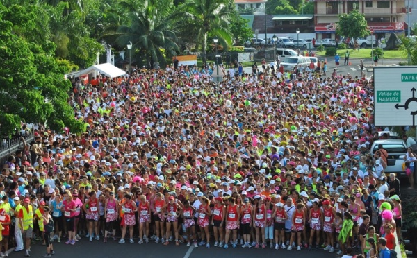 La Tahitienne 2014 le samedi 8 mars à la mairie de Pirae : Une course de femmes pour la femme !