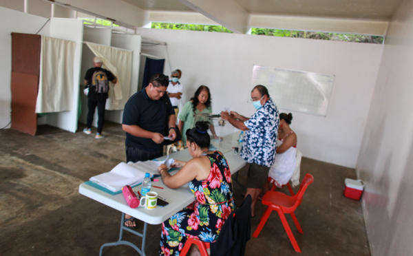 Le Pen passe devant à Taiarapu-Est