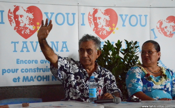 Oscar Temaru présente sa "love list" pour les municipales