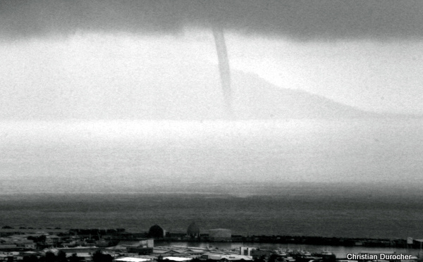 Une mini-tornade s'abat sur Tahiti