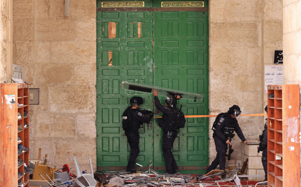 Nouveaux heurts sur l'esplanade des Mosquées à Jérusalem