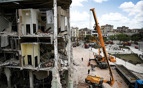 Explosion d'un hôtel à Cuba: le bilan grimpe à 31 morts