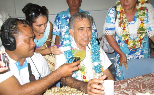 Elections à Fa'a'a : Oscar Temaru élu avec 65,70 du suffrage.