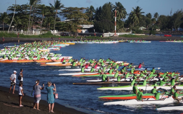 Le Trophée de l'amiral fait son retour au calendrier du va'a